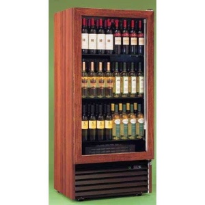 Vetrina frigo vino 500L 2 temperatuCantina legno 2 temperaturere